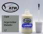 Preview: Opel, Argonsilber Metallic, 017: 20ml Lackstift, von ATW Autoteile West.